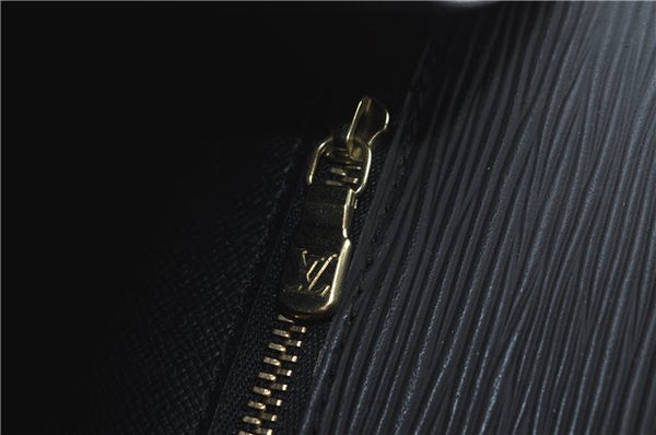 Authentic Louis Vuitton Epi Monceau 2Way Shoulder Hand Bag Black M52122 LV J1777