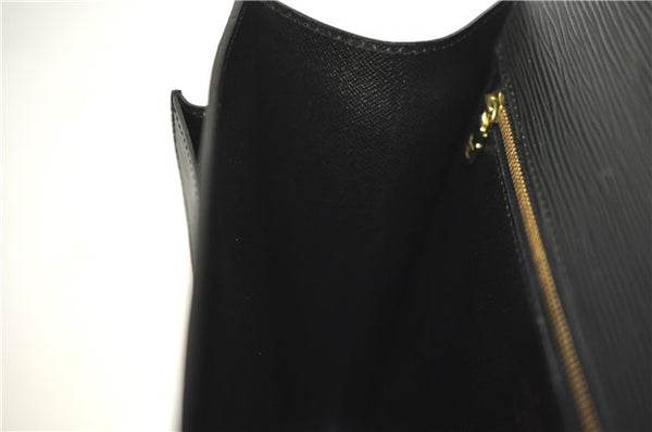 Authentic Louis Vuitton Epi Monceau 2Way Shoulder Hand Bag Black M52122 LV J1777