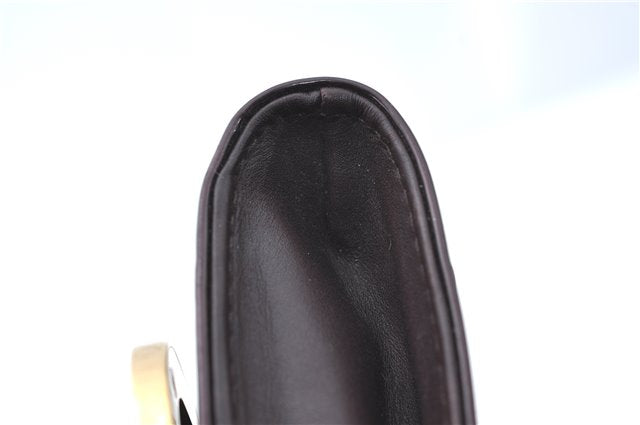 Auth Louis Vuitton Vernis Rossmore PM Shoulder Cross Bag M91546 Wine Red J1778