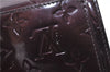 Auth Louis Vuitton Vernis Rossmore PM Shoulder Cross Bag M91546 Wine Red J1778
