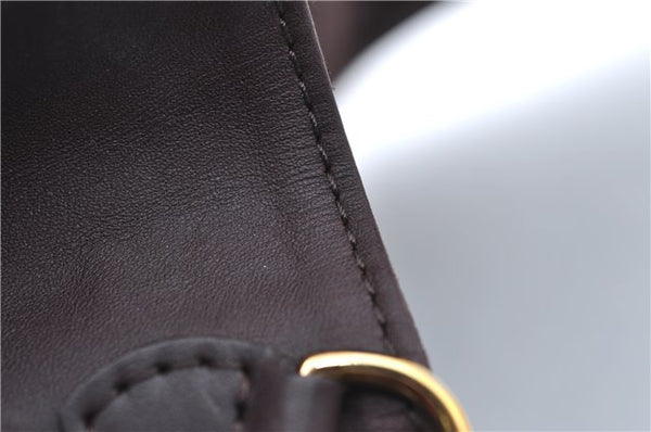 Auth Louis Vuitton Vernis Rossmore PM Shoulder Cross Bag M91546 Wine Red J1778