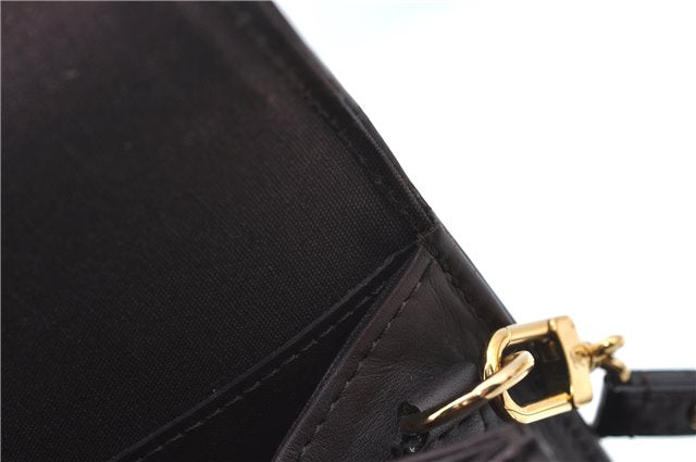 Auth Louis Vuitton Vernis Rossmore PM Shoulder Cross Bag M91546 Wine Red J1778