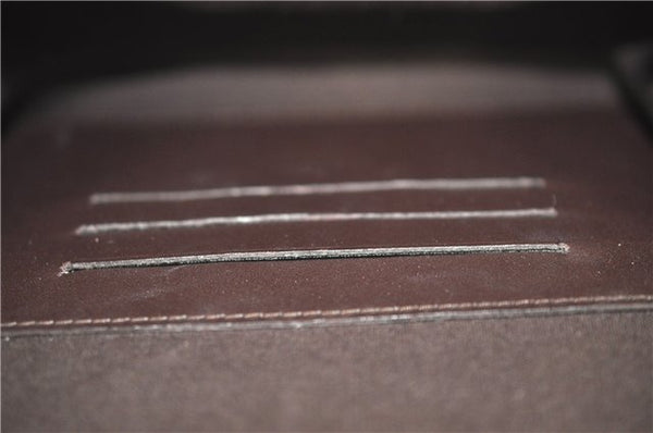 Auth Louis Vuitton Vernis Rossmore PM Shoulder Cross Bag M91546 Wine Red J1778