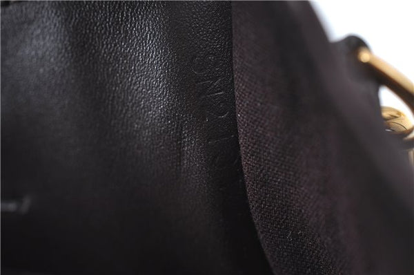 Auth Louis Vuitton Vernis Rossmore PM Shoulder Cross Bag M91546 Wine Red J1778