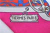 Authentic HERMES Twilly Scarf "Mors et Gourmettes Remix" Silk Pink Box J1779