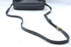 Auth Salvatore Ferragamo Vara Shoulder Cross Bag Purse Leather Navy Blue J1781