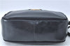 Auth Salvatore Ferragamo Vara Shoulder Cross Bag Purse Leather Navy Blue J1781