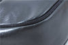 Auth Salvatore Ferragamo Vara Shoulder Cross Bag Purse Leather Navy Blue J1781