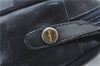 Auth Salvatore Ferragamo Vara Shoulder Cross Bag Purse Leather Navy Blue J1781