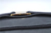 Auth Salvatore Ferragamo Vara Shoulder Cross Bag Purse Leather Navy Blue J1781