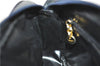 Auth Salvatore Ferragamo Vara Shoulder Cross Bag Purse Leather Navy Blue J1781