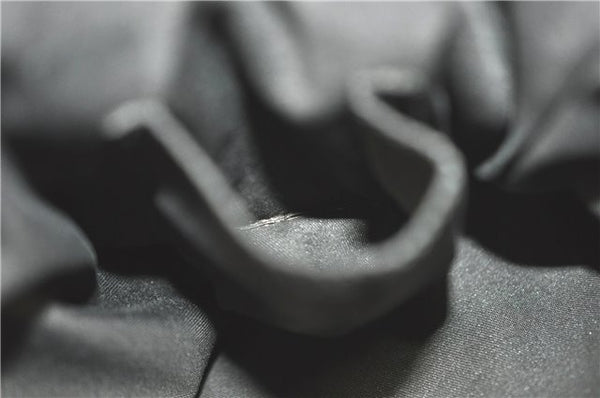 Authentic GUCCI Abbey Hand Tote Bag GG Canvas Leather 130734 Black J1783