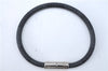 Authentic Louis Vuitton Damier Graphite Bracelet Keepit Black M6140E LV J1785