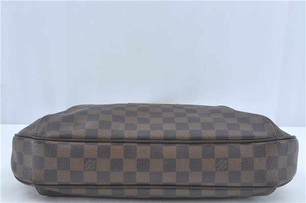 Authentic Louis Vuitton Damier Thames GM Shoulder Bag N48181 LV J1787
