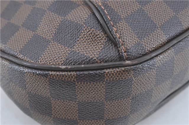 Authentic Louis Vuitton Damier Thames GM Shoulder Bag N48181 LV J1787