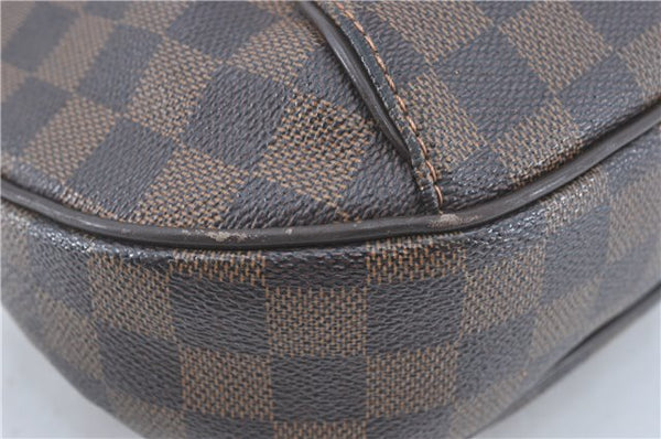 Authentic Louis Vuitton Damier Thames GM Shoulder Bag N48181 LV J1787