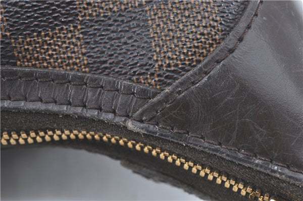 Authentic Louis Vuitton Damier Thames GM Shoulder Bag N48181 LV J1787