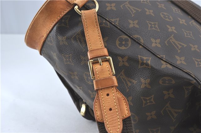 Authentic Louis Vuitton Monogram Montsouris GM Backpack M51135 LV J1788