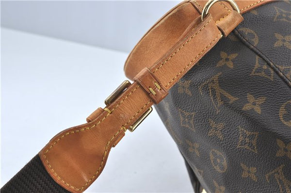 Authentic Louis Vuitton Monogram Montsouris GM Backpack M51135 LV J1788