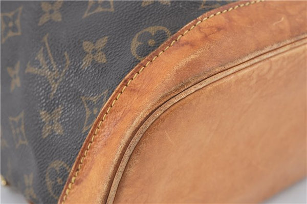 Authentic Louis Vuitton Monogram Montsouris GM Backpack M51135 LV J1788