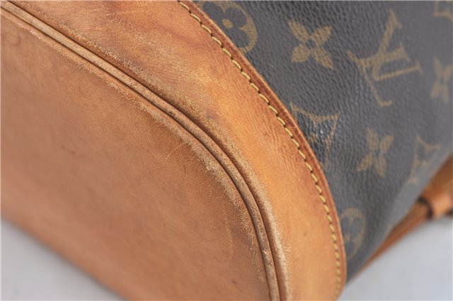 Authentic Louis Vuitton Monogram Montsouris GM Backpack M51135 LV J1788