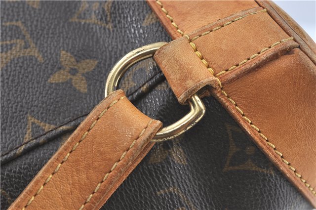 Authentic Louis Vuitton Monogram Montsouris GM Backpack M51135 LV J1788