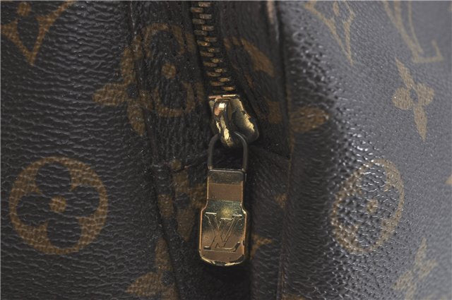Authentic Louis Vuitton Monogram Montsouris GM Backpack M51135 LV J1788