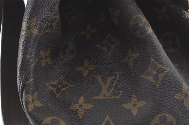 Authentic Louis Vuitton Monogram Montsouris GM Backpack M51135 LV J1788
