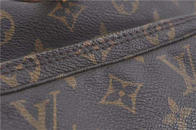 Authentic Louis Vuitton Monogram Montsouris GM Backpack M51135 LV J1788