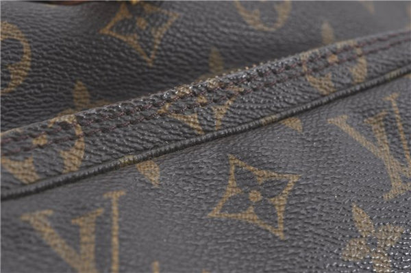 Authentic Louis Vuitton Monogram Montsouris GM Backpack M51135 LV J1788