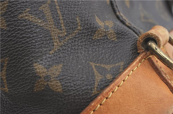 Authentic Louis Vuitton Monogram Montsouris GM Backpack M51135 LV J1788