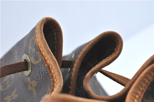 Authentic Louis Vuitton Monogram Montsouris GM Backpack M51135 LV J1788