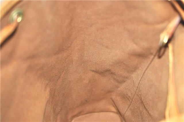 Authentic Louis Vuitton Monogram Montsouris GM Backpack M51135 LV J1788