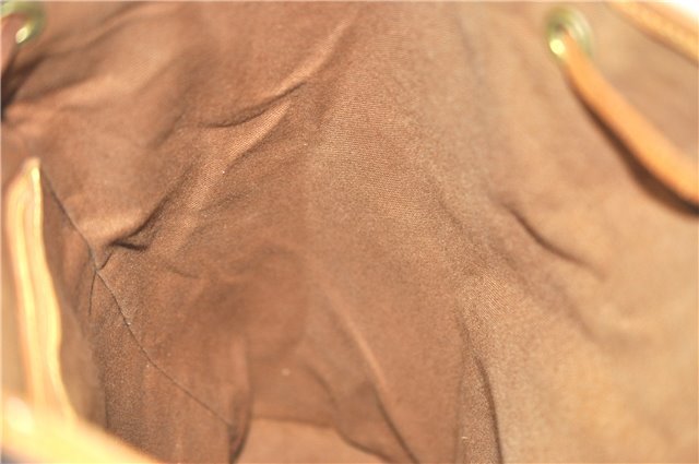 Authentic Louis Vuitton Monogram Montsouris GM Backpack M51135 LV J1788