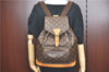 Authentic Louis Vuitton Monogram Montsouris GM Backpack M51135 LV J1788