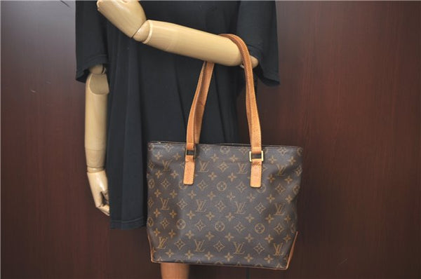 Authentic Louis Vuitton Monogram Cabas Piano Tote Bag M51148 LV J1789