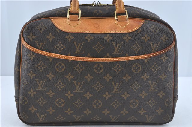 Authentic Louis Vuitton Monogram Deauville Hand Bag M47270 LV J1790