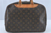 Authentic Louis Vuitton Monogram Deauville Hand Bag M47270 LV J1790