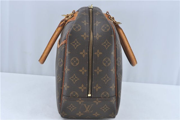 Authentic Louis Vuitton Monogram Deauville Hand Bag M47270 LV J1790