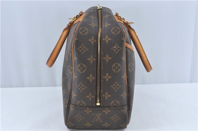 Authentic Louis Vuitton Monogram Deauville Hand Bag M47270 LV J1790