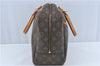 Authentic Louis Vuitton Monogram Deauville Hand Bag M47270 LV J1790