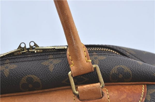 Authentic Louis Vuitton Monogram Deauville Hand Bag M47270 LV J1790