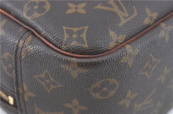 Authentic Louis Vuitton Monogram Deauville Hand Bag M47270 LV J1790