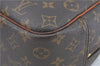 Authentic Louis Vuitton Monogram Deauville Hand Bag M47270 LV J1790