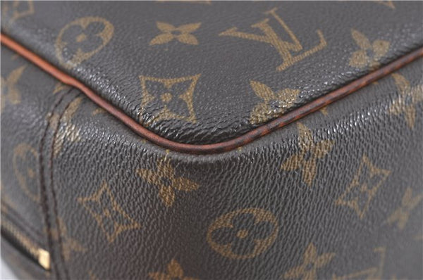 Authentic Louis Vuitton Monogram Deauville Hand Bag M47270 LV J1790