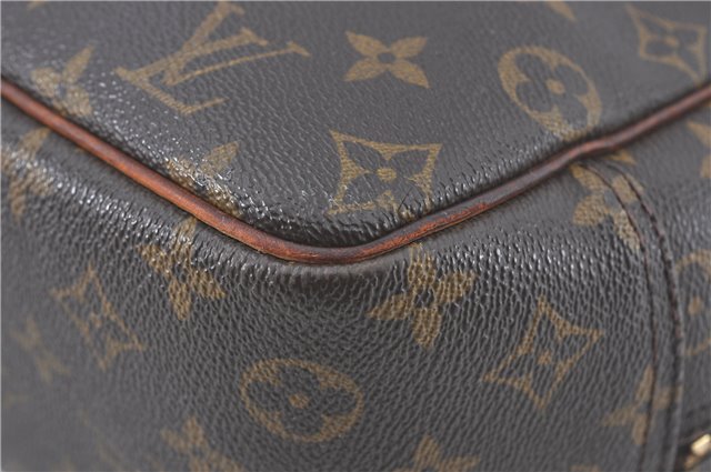 Authentic Louis Vuitton Monogram Deauville Hand Bag M47270 LV J1790