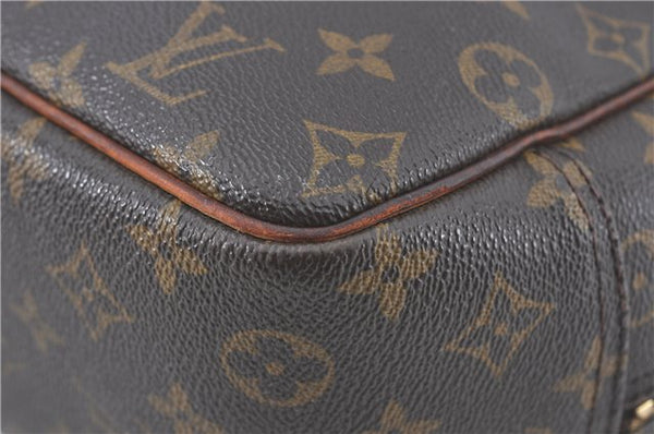 Authentic Louis Vuitton Monogram Deauville Hand Bag M47270 LV J1790
