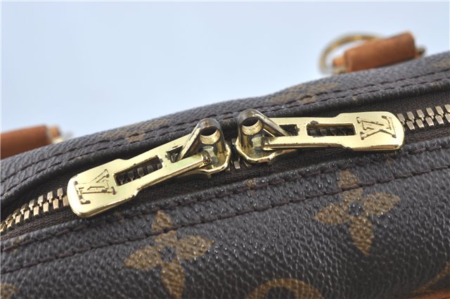 Authentic Louis Vuitton Monogram Deauville Hand Bag M47270 LV J1790