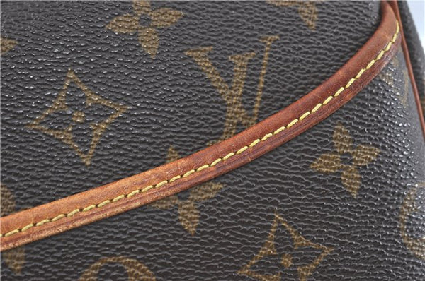 Authentic Louis Vuitton Monogram Deauville Hand Bag M47270 LV J1790