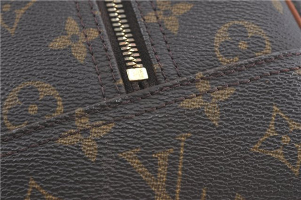 Authentic Louis Vuitton Monogram Deauville Hand Bag M47270 LV J1790